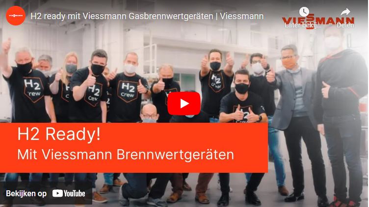H2 bij viessmann ketels