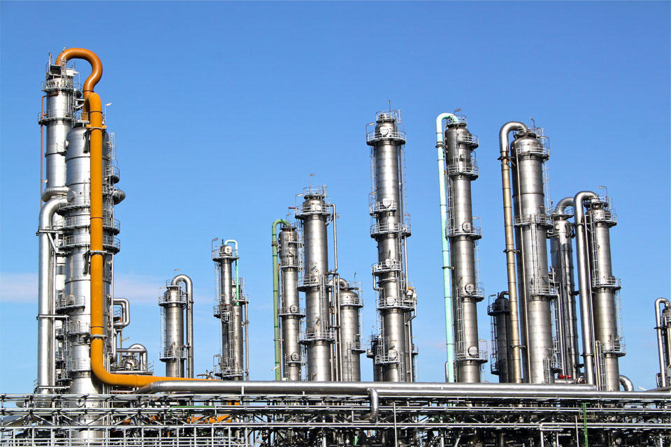 Foto: Kraakinstallatie BASF Ludwigshaven