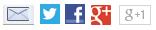 socialbar facebook, google+, twitter, email